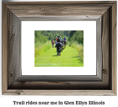 trail rides near me in Glen Ellyn, Illinois